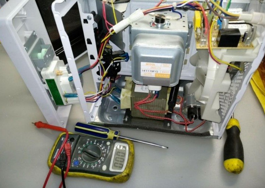 Ремонт микроволновки с выездом. Марьино