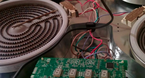 Ремонт стеклокерамической варочной панели. Марьино